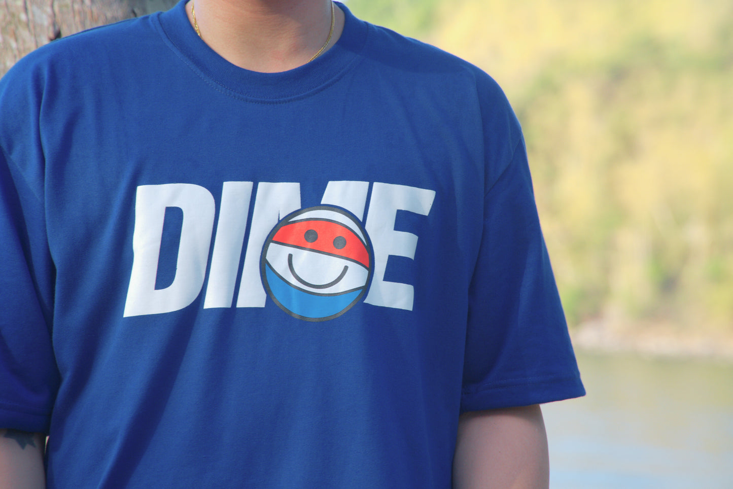 Dime - Smiley (Blue Tee)