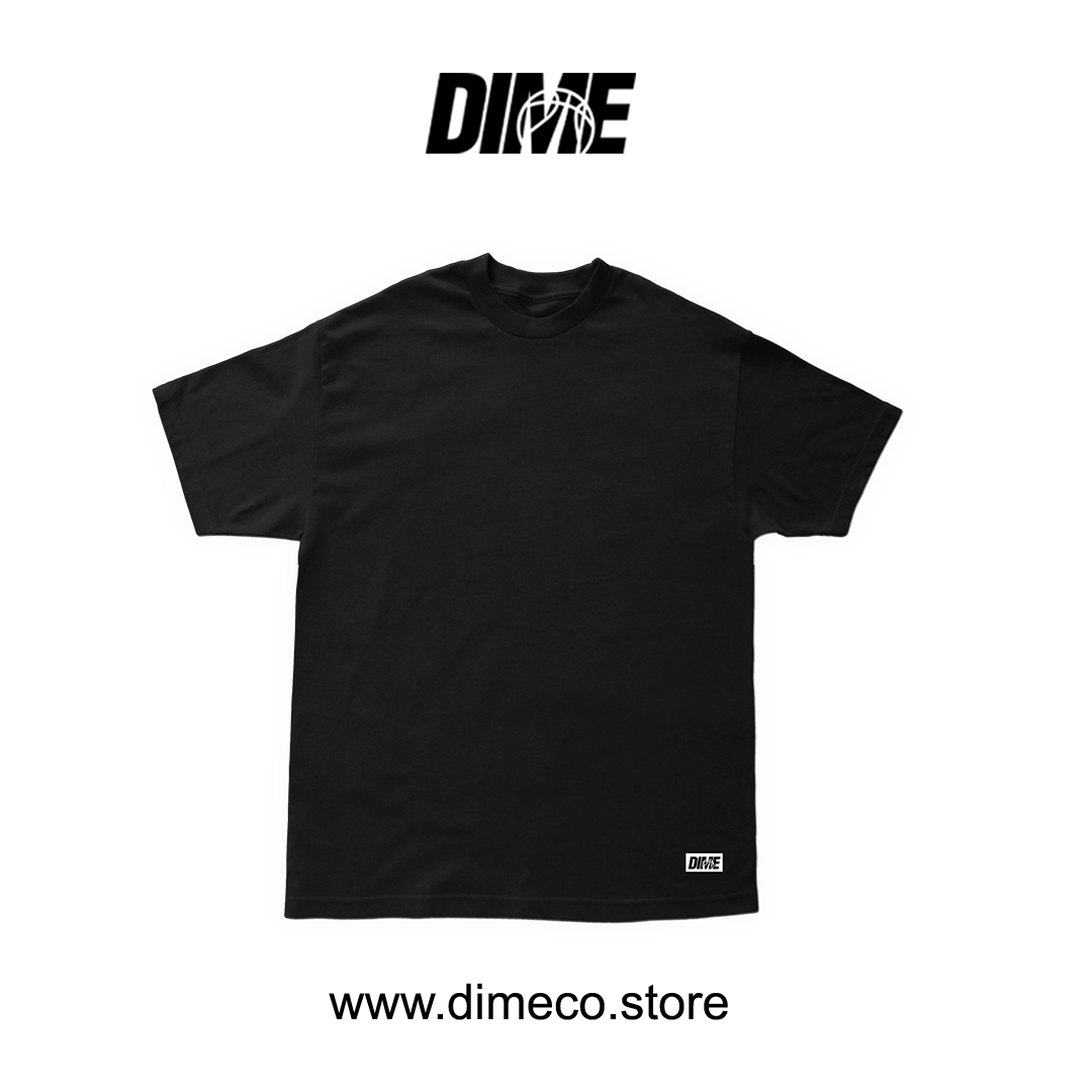 Dime - Plain Tee (BLK/WHT)