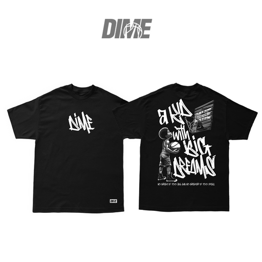 **RESTOCK SHIPS ON OCT 15** Dime - Dreamer (Black Tee)**