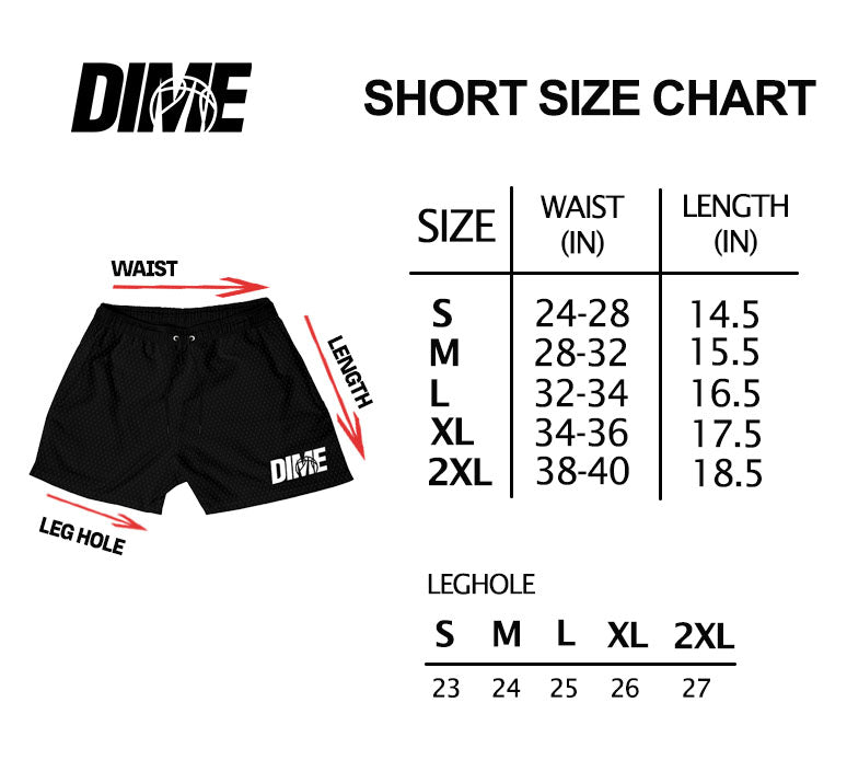 Dime - The Finals Mesh Short (DEN)